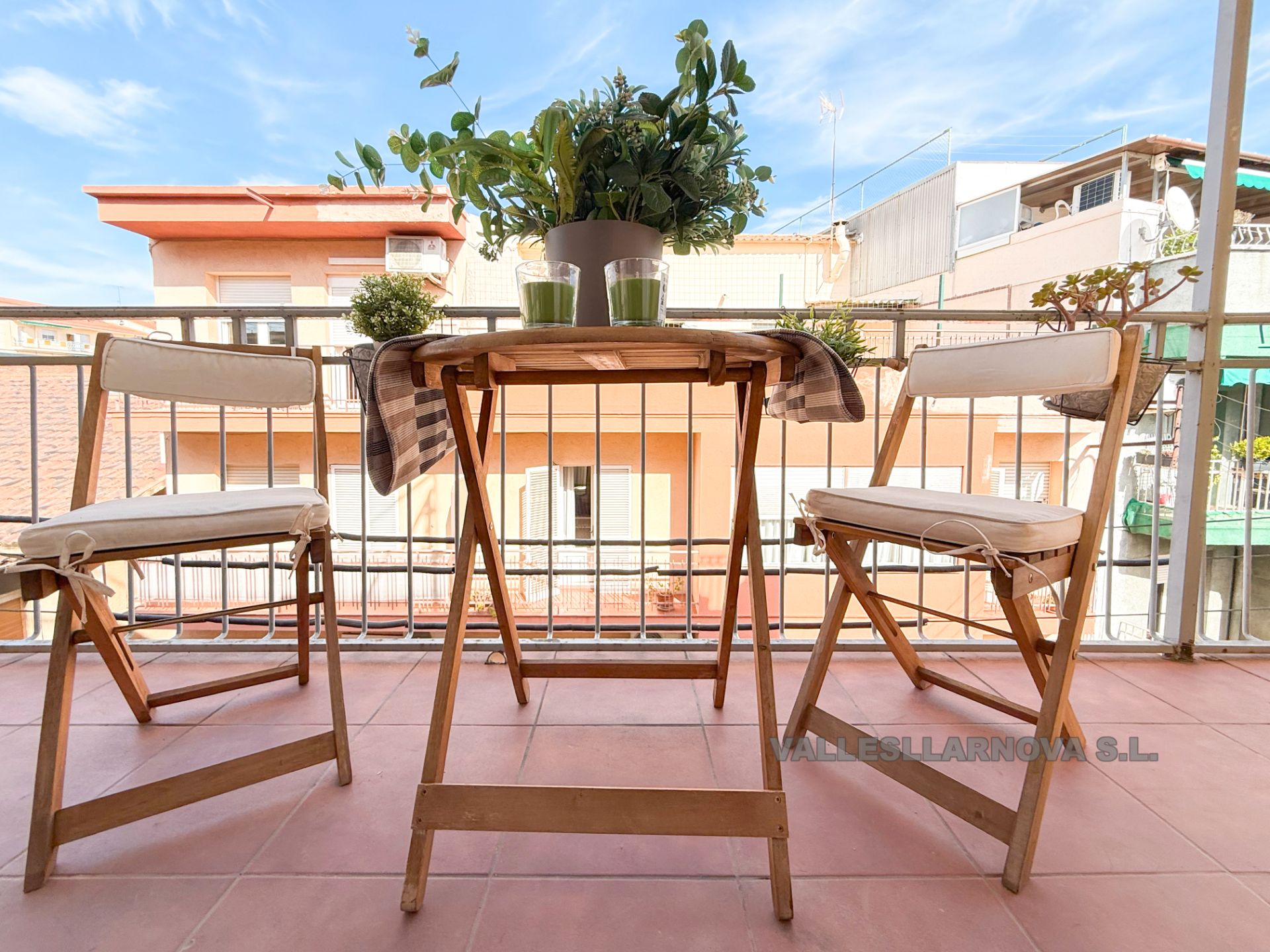 Terrace of Flat for sale in Mollet del Vallès  with Parquet flooring and Balcony