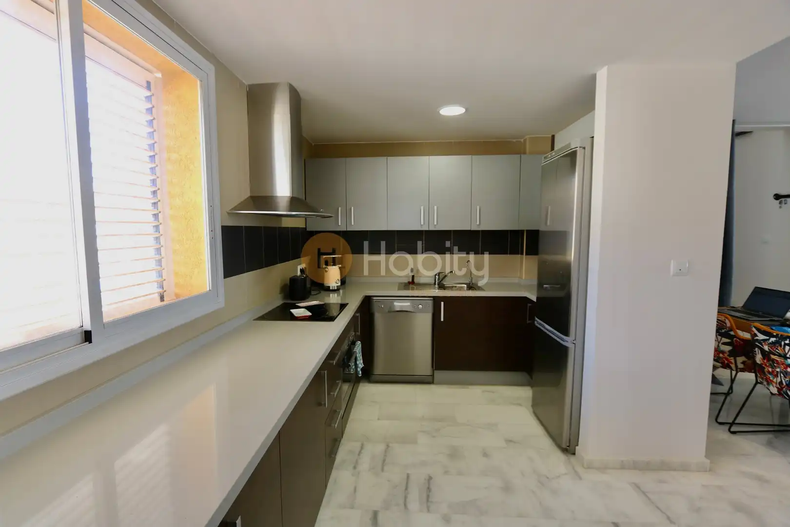 Cocina de Ático en venta en Fuente Álamo de Murcia con Aire acondicionado, Calefacción y Terraza