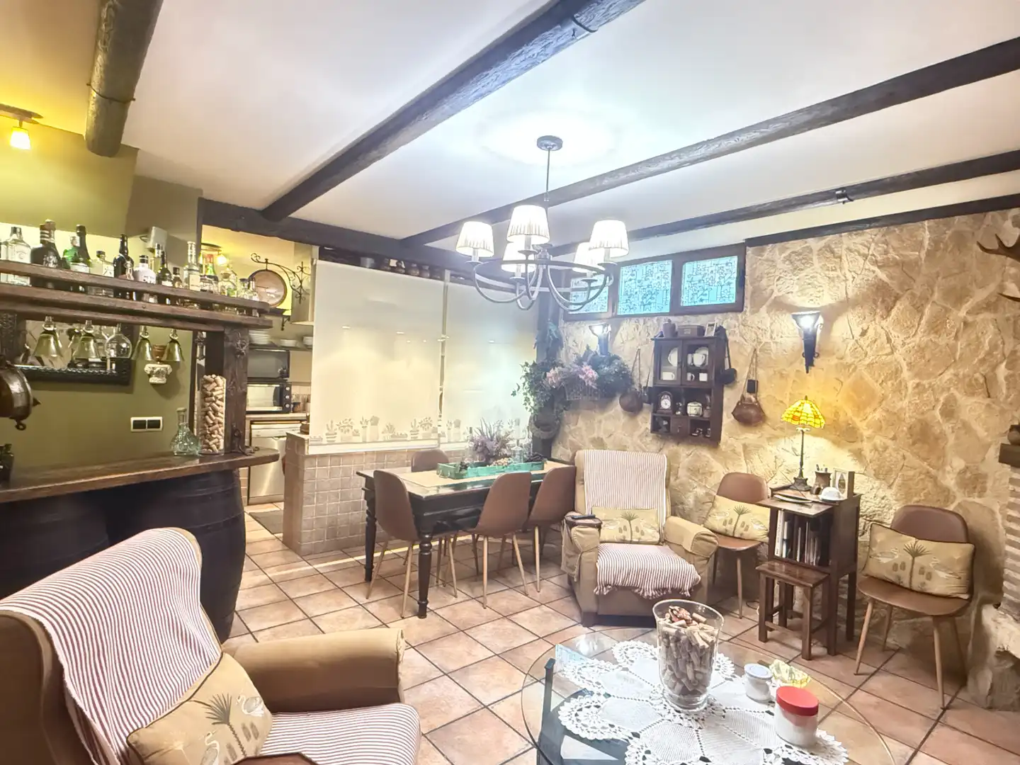 Dining room of Houses for sale in Alcalá de Henares  with Air Conditioner, Heating and Private garden