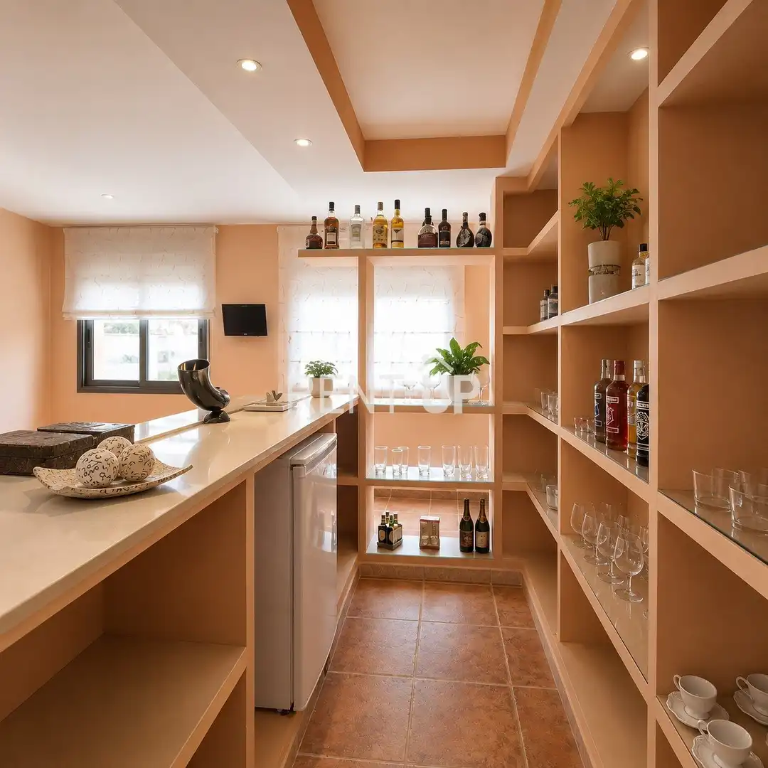 Cocina de Casa adosada en venta en Novelé  / Novetlè con Aire acondicionado, Terraza y Trastero