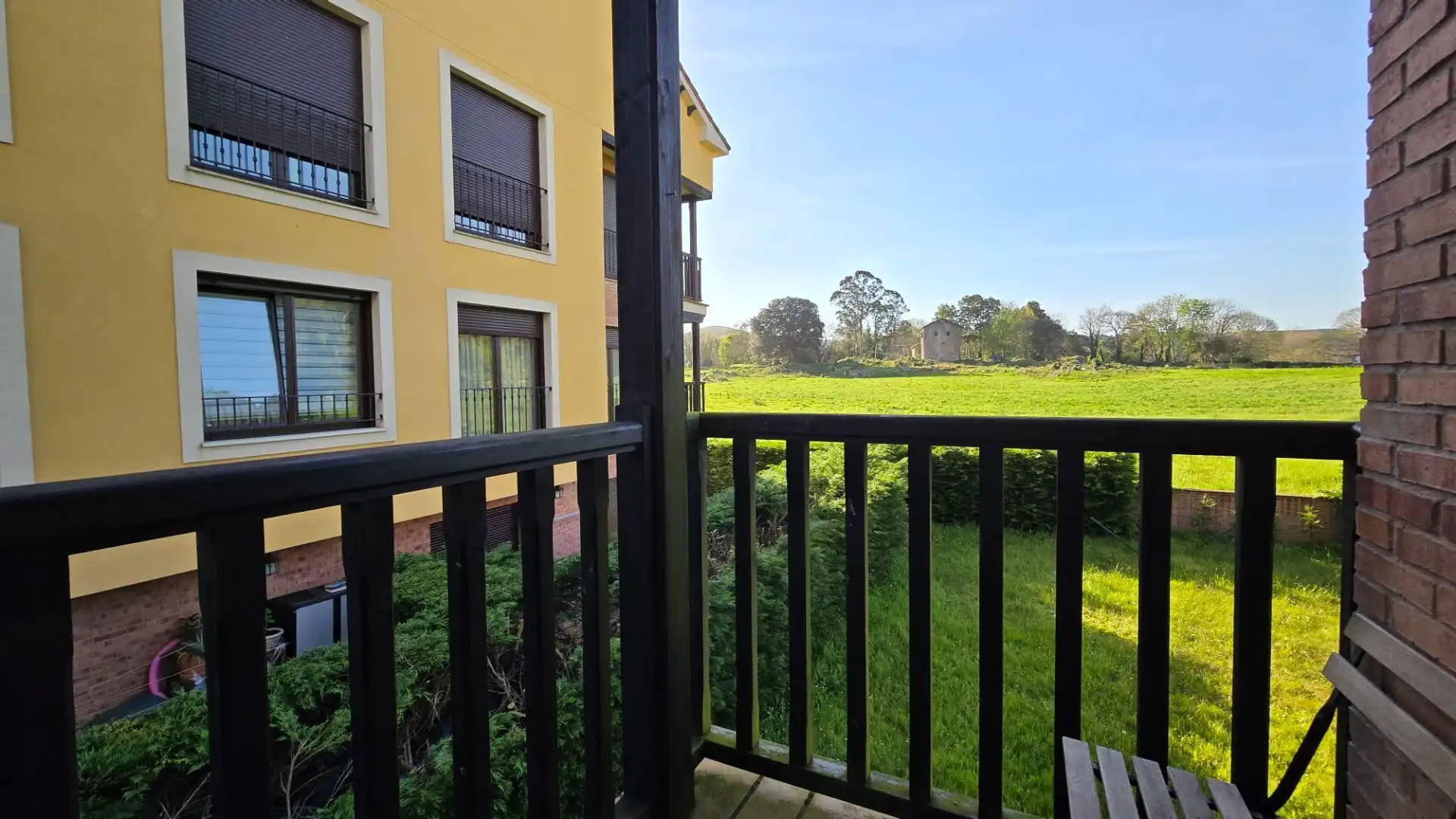 Balcony of Flat for sale in Llanes  with Heating, Terrace and Furnished