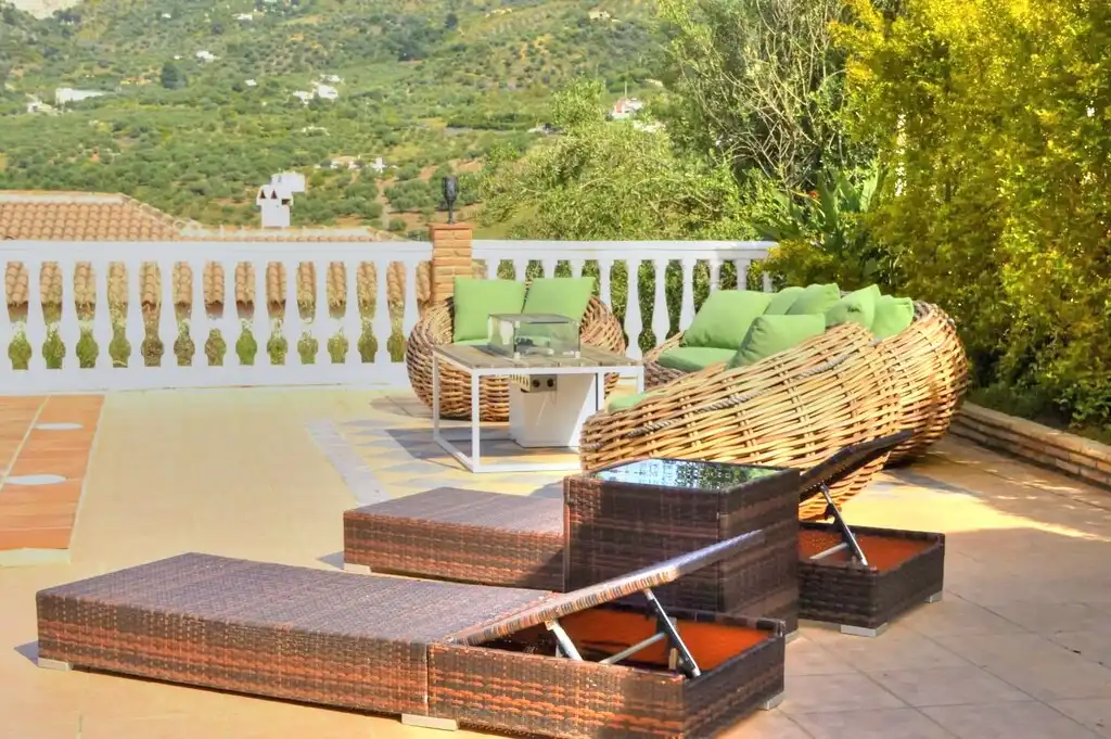 Terraza de Casa o chalet de alquiler en Alcaucín, Málaga