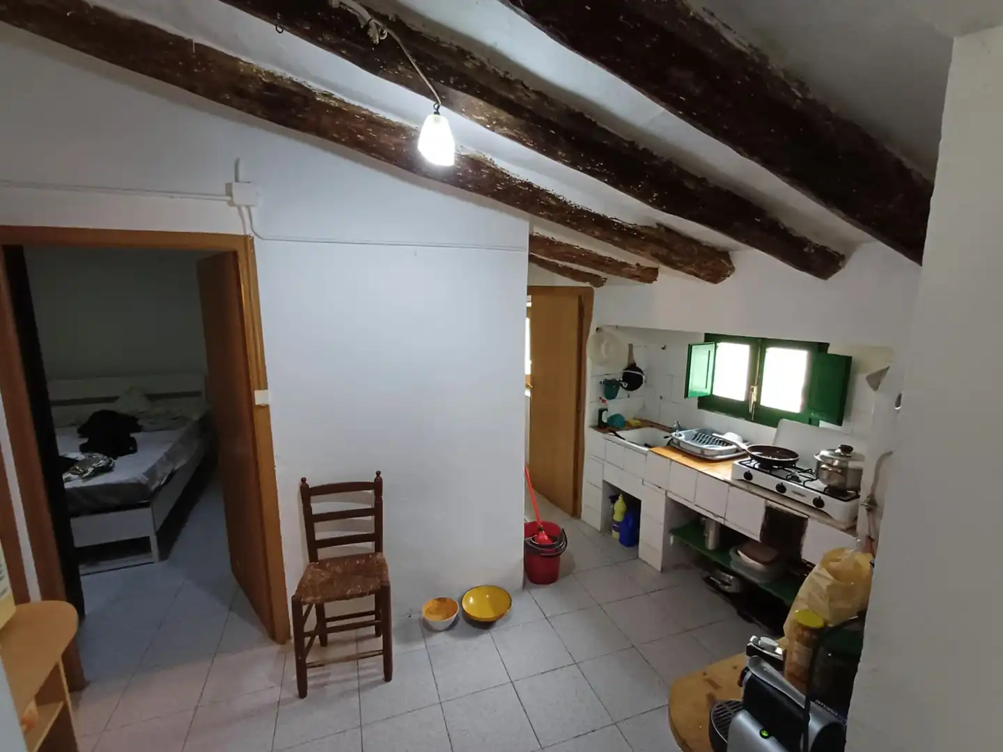 Cocina de Finca rústica en venta en Pau con Terraza