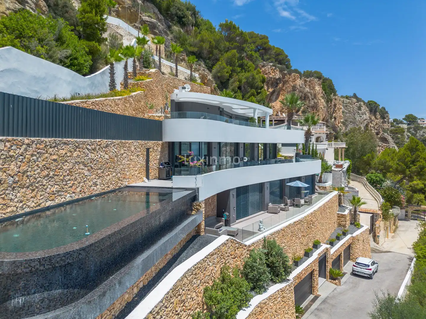 Exterior view of Houses for sale in Jávea / Xàbia  with Air Conditioner, Heating and Private garden