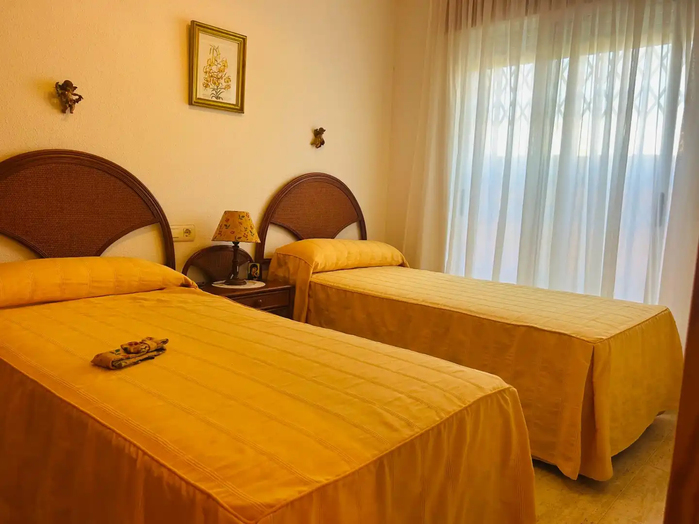 Schlafzimmer von Einfamilien-Reihenhaus zum Verkauf in San Javier mit Klimaanlage, Terrasse und Möbliert
