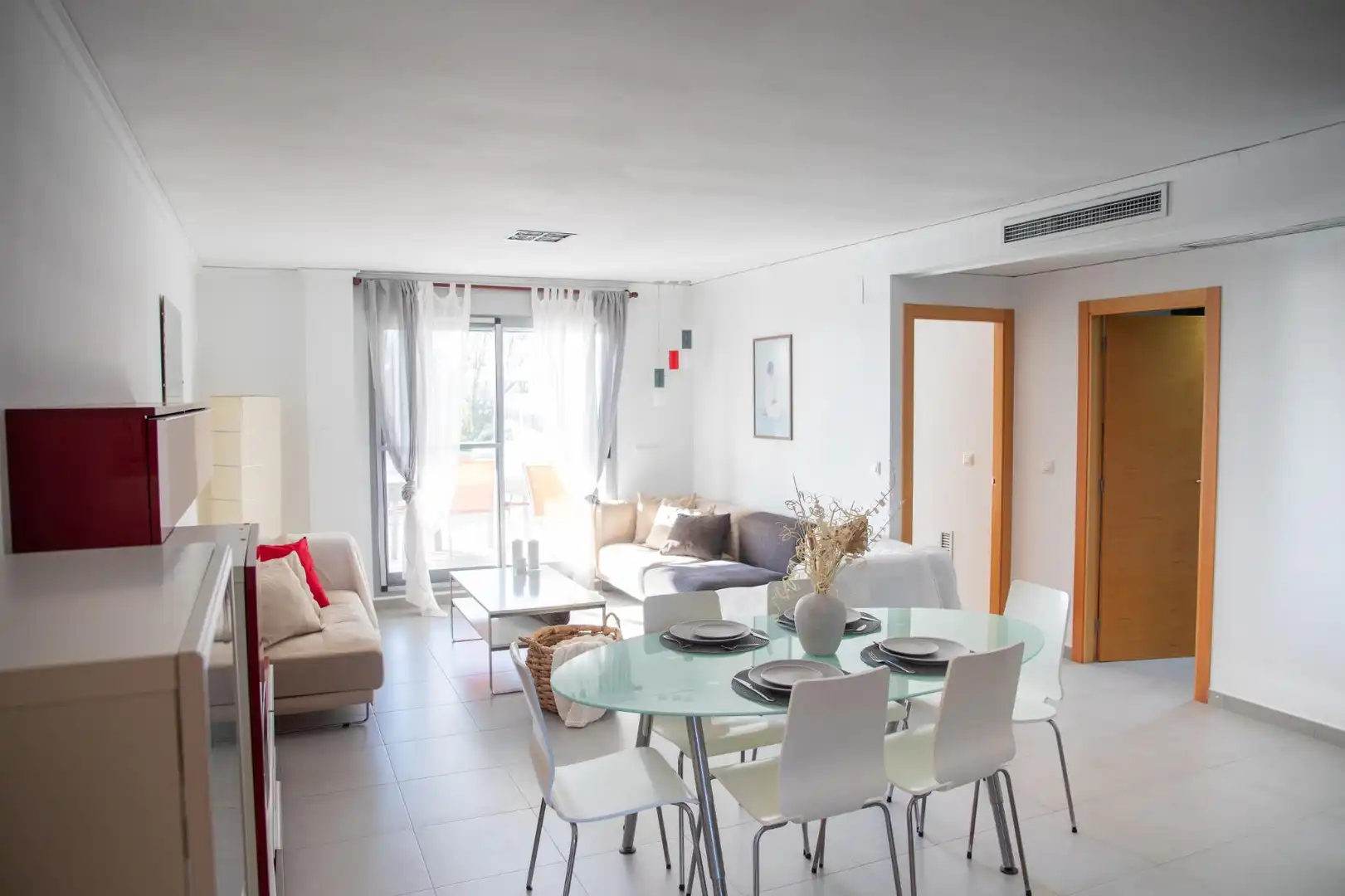 Sala de estar de Apartamento en venta en Dénia con Aire acondicionado, Calefacción y Terraza