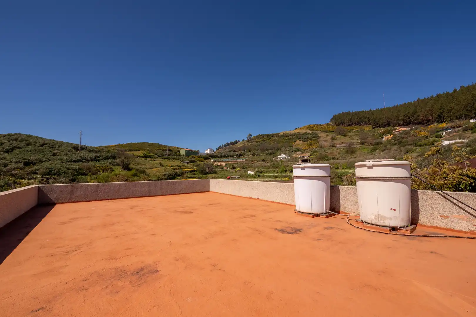 Terrassa de Casa o xalet en venda en Vega de San Mateo amb Calefacció, Jardí privat i Terrassa
