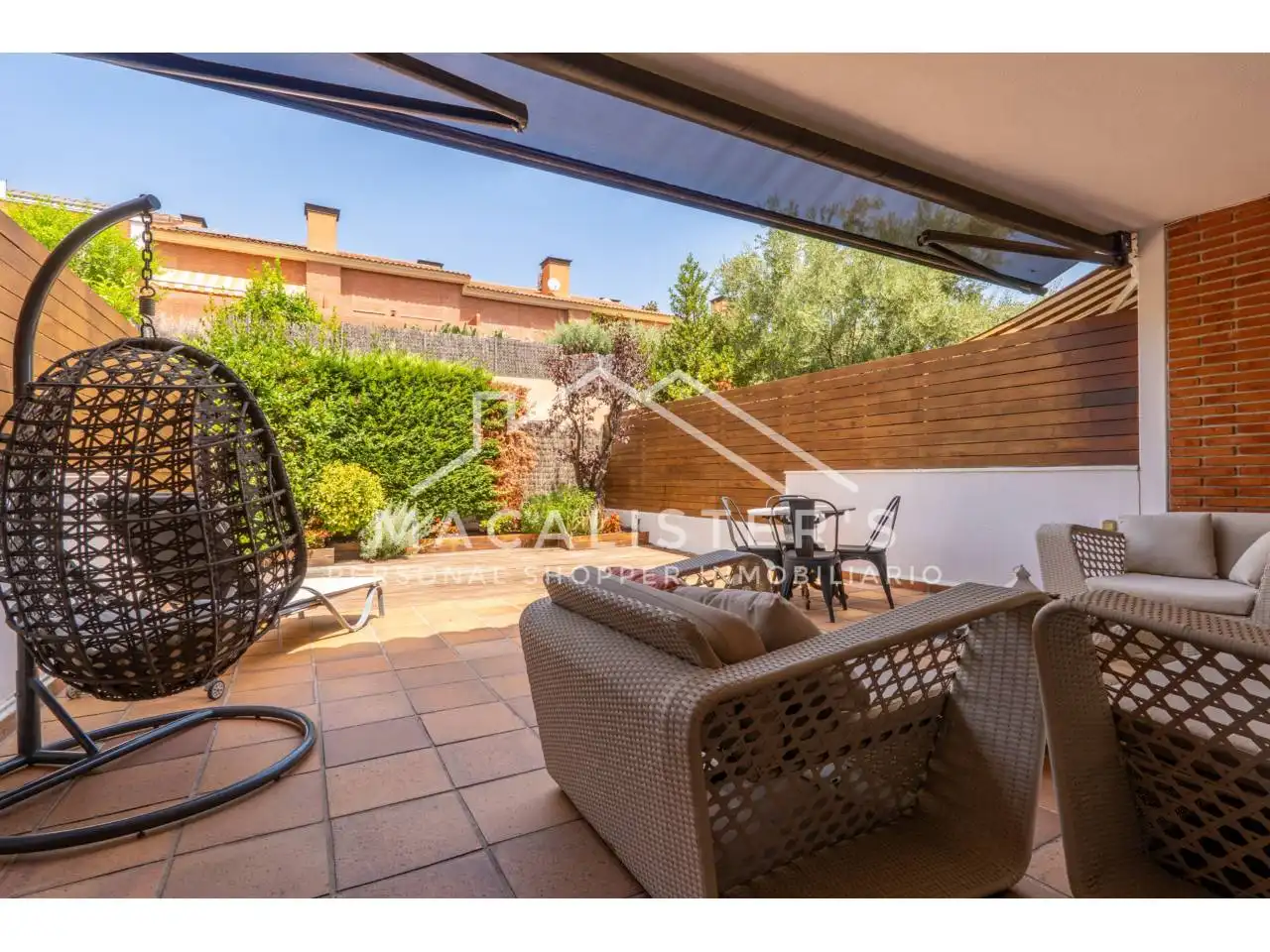 Terraza de Casa adosada en venta en Vilassar de Mar con Aire acondicionado, Calefacción y Jardín privado