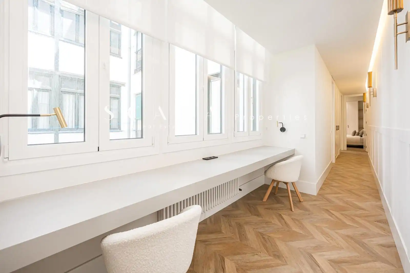 Wohnung zur Miete in Madrid mit Klimaanlage, Heizung und Terrasse