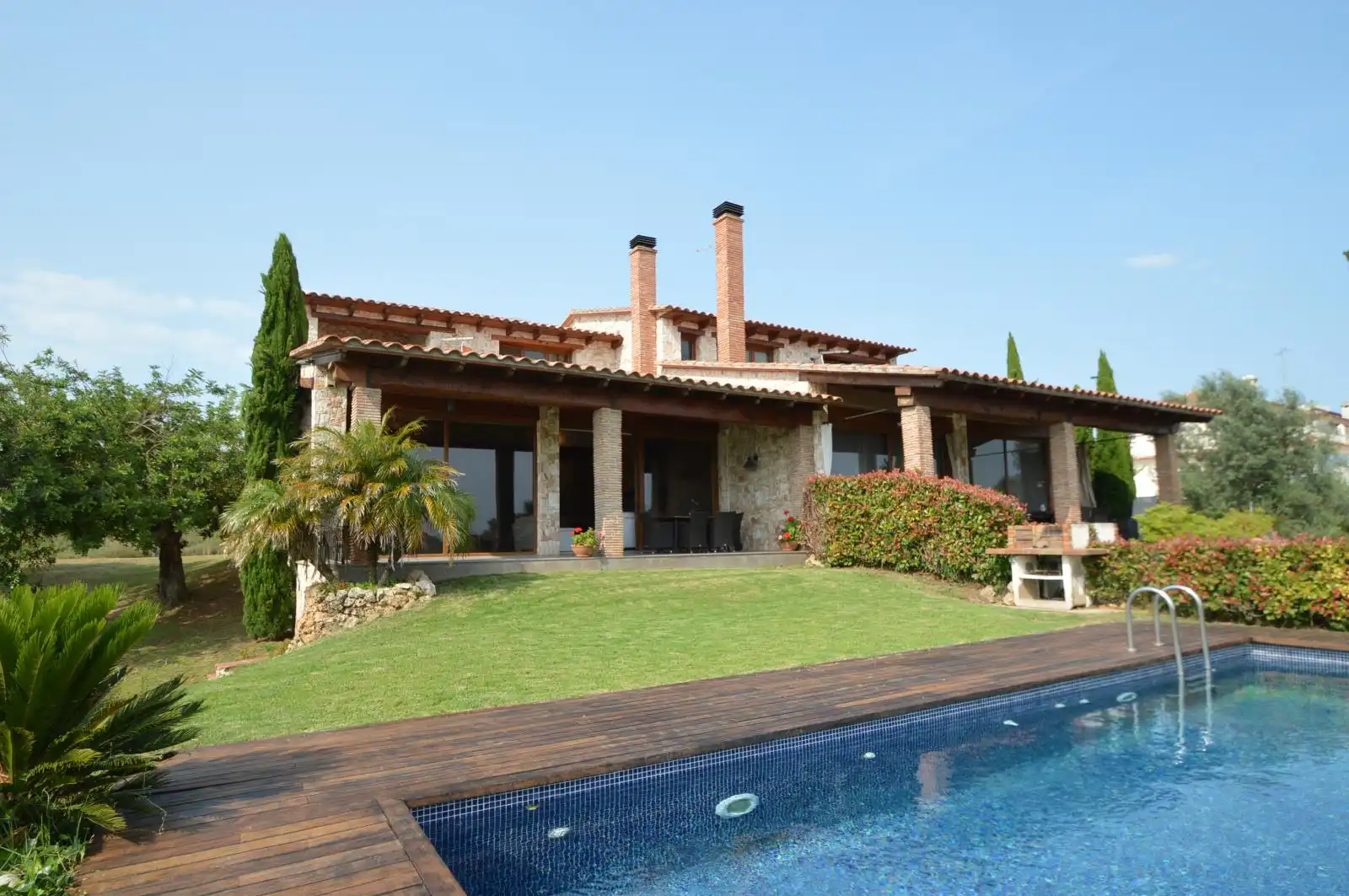 Vista exterior de Casa o chalet en venta en San Jorge / Sant Jordi con Aire acondicionado, Calefacción y Jardín privado