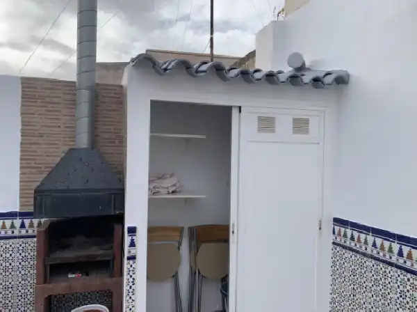 Jardín de Ático en venta en Elche / Elx con Aire acondicionado, Terraza y Trastero