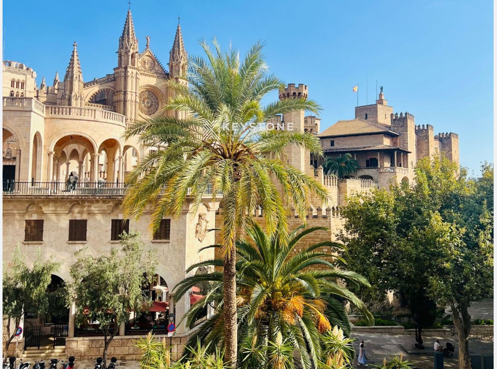 Vista exterior de Pis de lloguer en  Palma de Mallorca amb Aire condicionat i Moblat