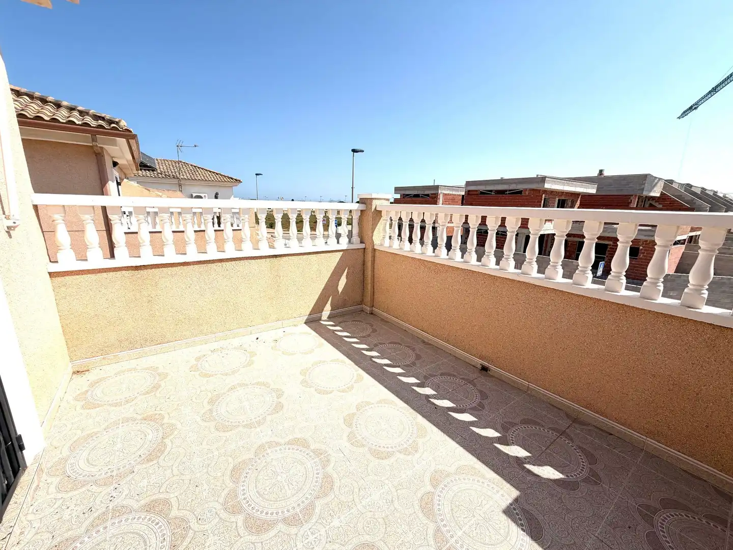 Terrace of Duplexes for sale in San Javier  with Air Conditioner, Private garden and Storage room