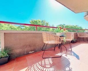 Terrace of Flat for sale in  Barcelona Capital  with Air Conditioner, Heating and Parquet flooring