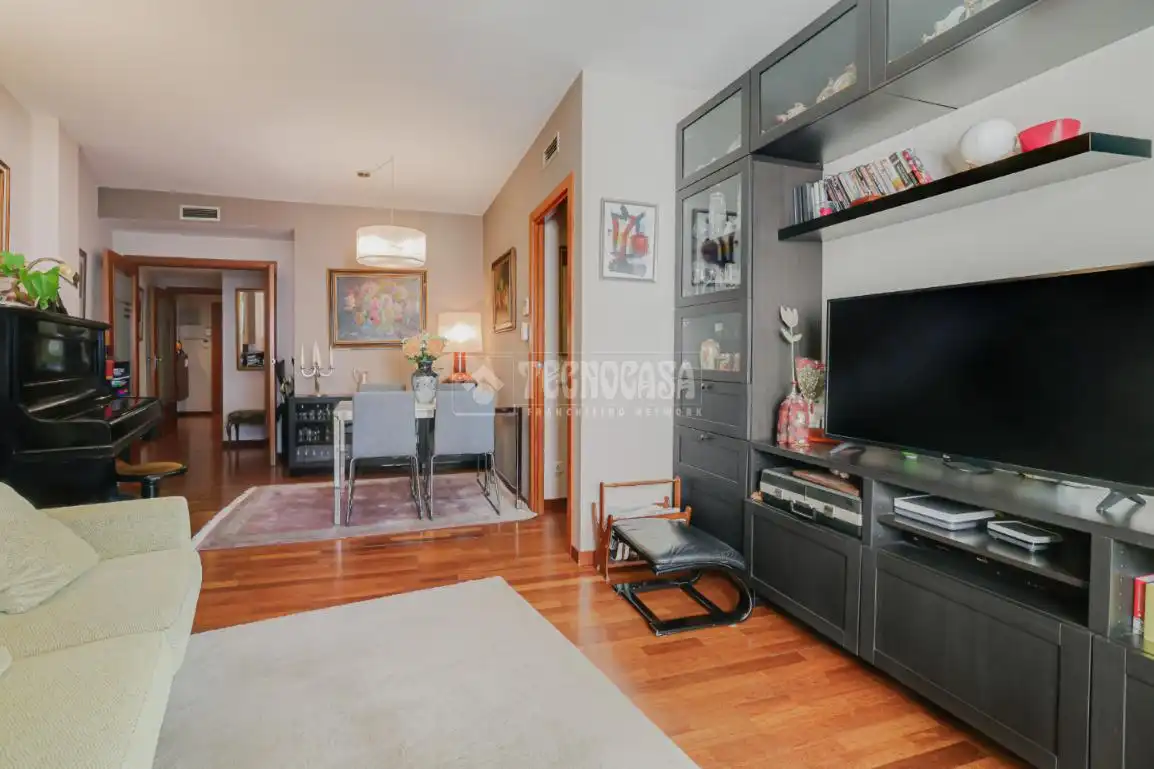 Sala de estar de Piso en venta en Barcelona con Balcón
