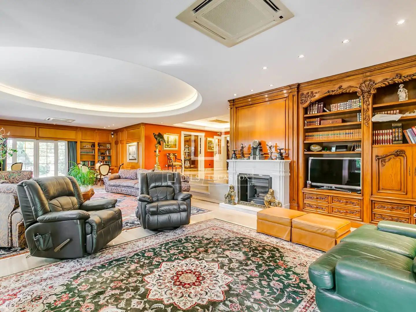 Sala de estar de Casa o chalet en venta en Algete con Aire acondicionado, Calefacción y Jardín privado