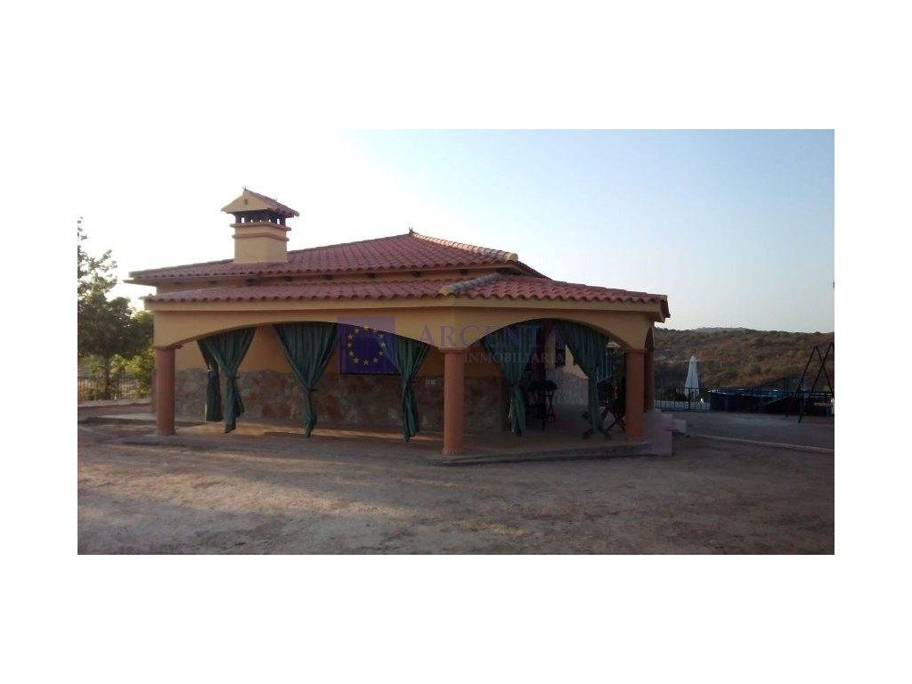 Exterior view of Country house for sale in Aliseda  with Terrace