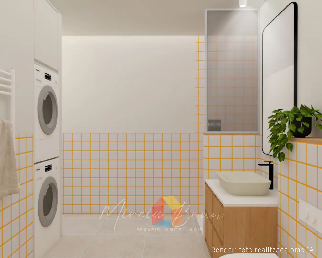 Bathroom of Flat for rent in Tona, Barcelona