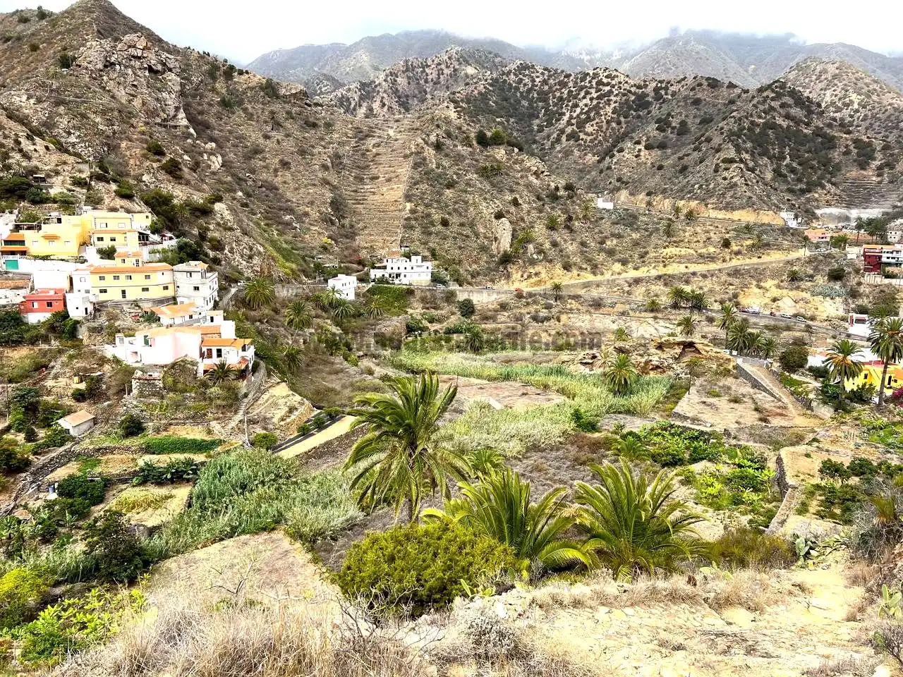 Vista exterior de Finca rústica en venta en Vallehermoso con Aire acondicionado, Calefacción y Jardín privado