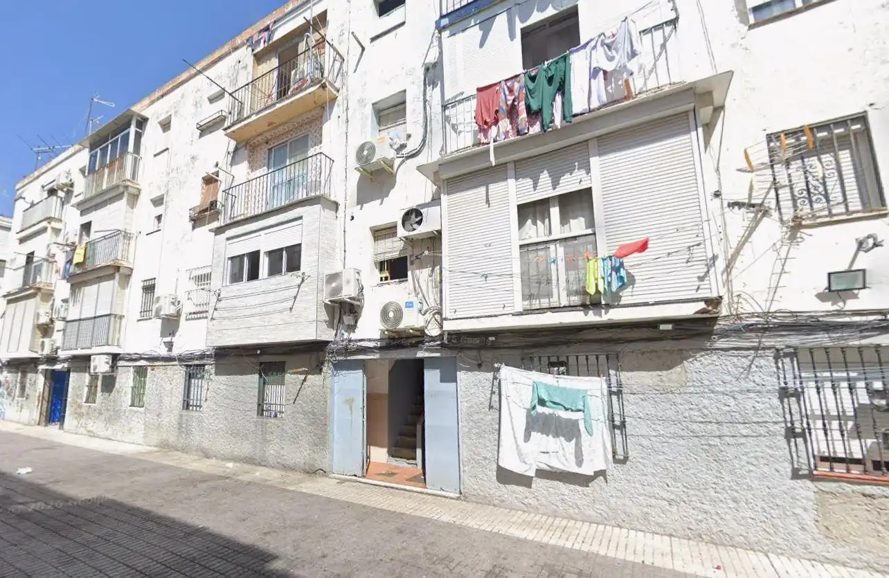 Vista exterior de Pis en venda en San Juan de Aznalfarache