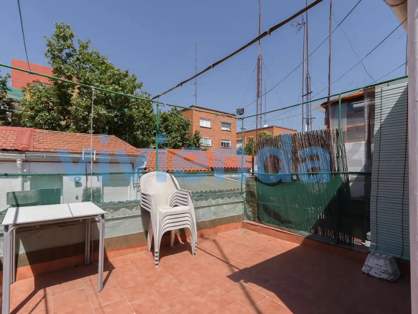 Terrace of Flat for sale in Madrid  with Heating, Terrace and Furnished