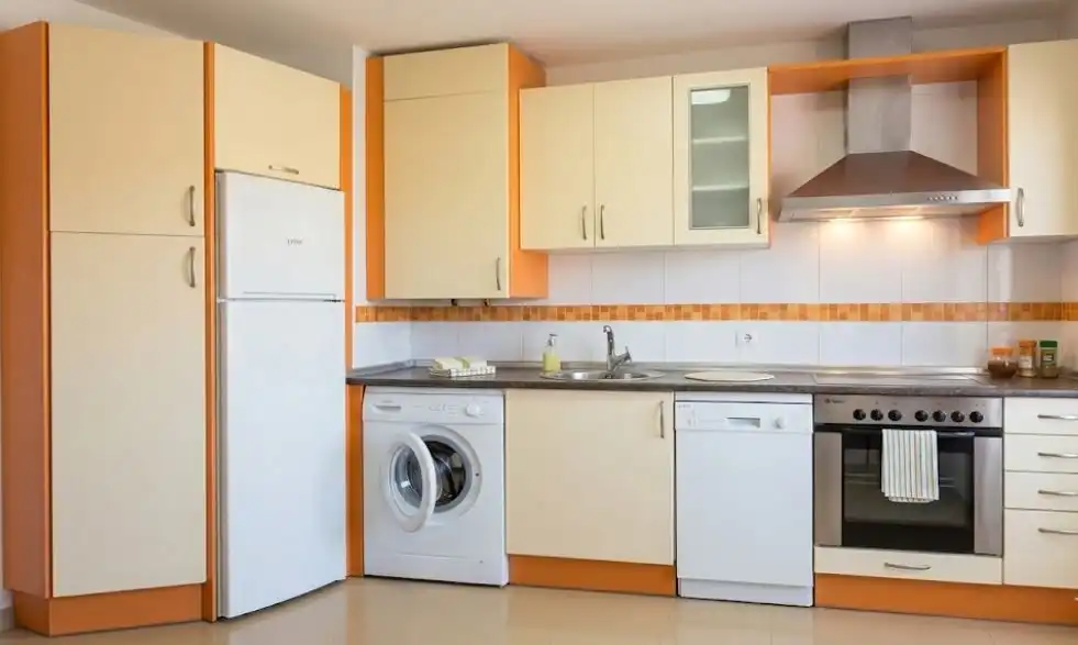 Kitchen of Flat for sale in Lerma  with Terrace, Storage room and Furnished