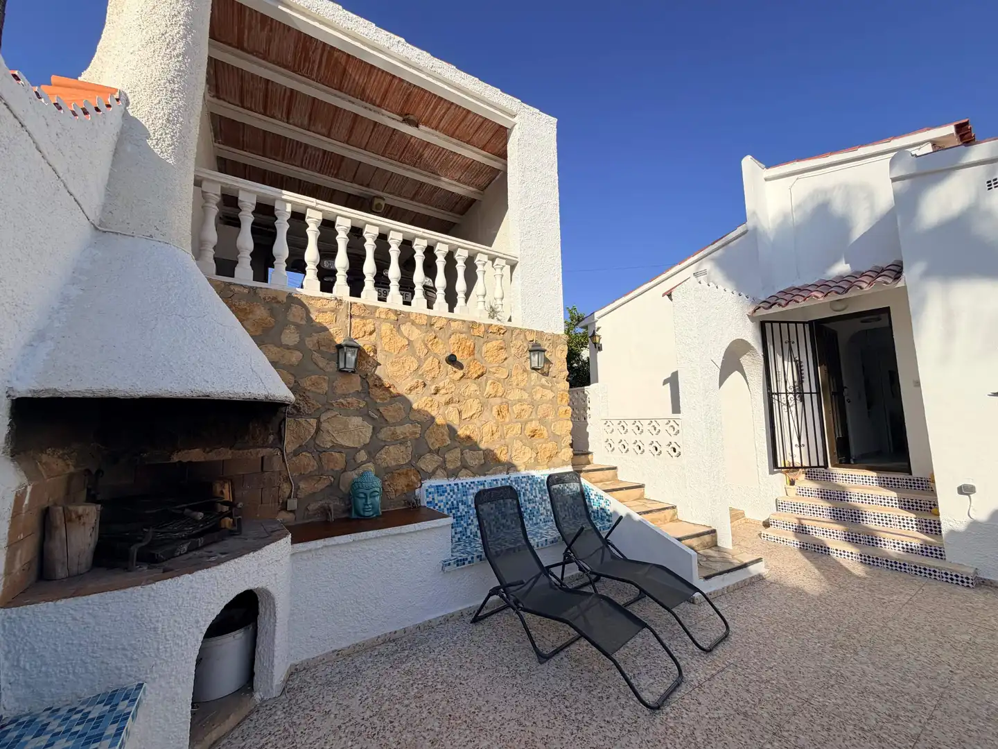 Terrassa de Casa o xalet en venda en La Nucia