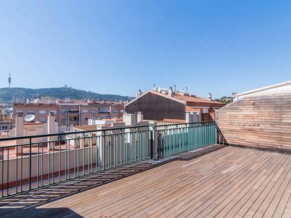 Terrace of Attic to rent in  Barcelona Capital  with Air Conditioner, Terrace and Balcony