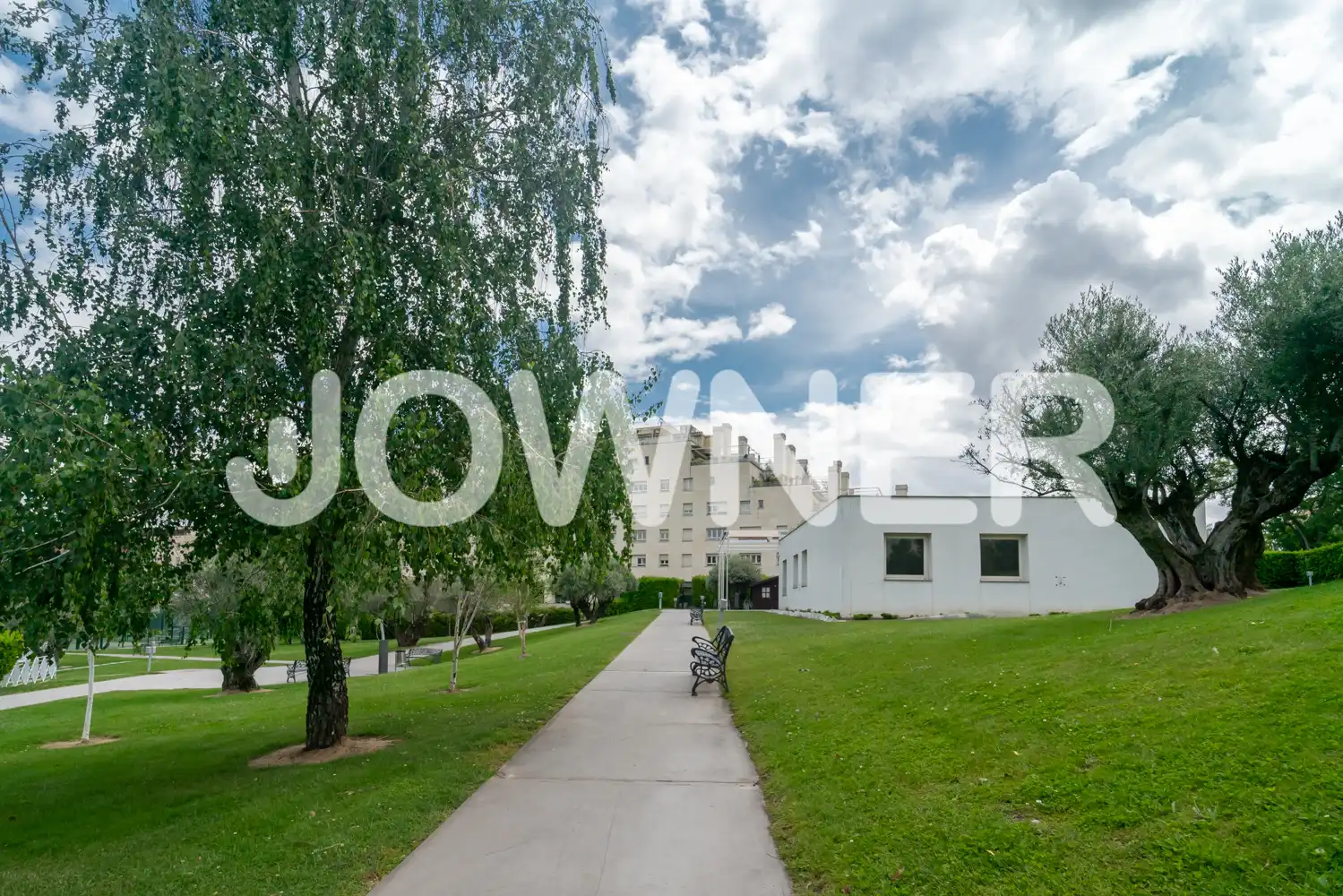 Exterior view of Flat for rent in Madrid  with Air Conditioner, Heating and Terrace