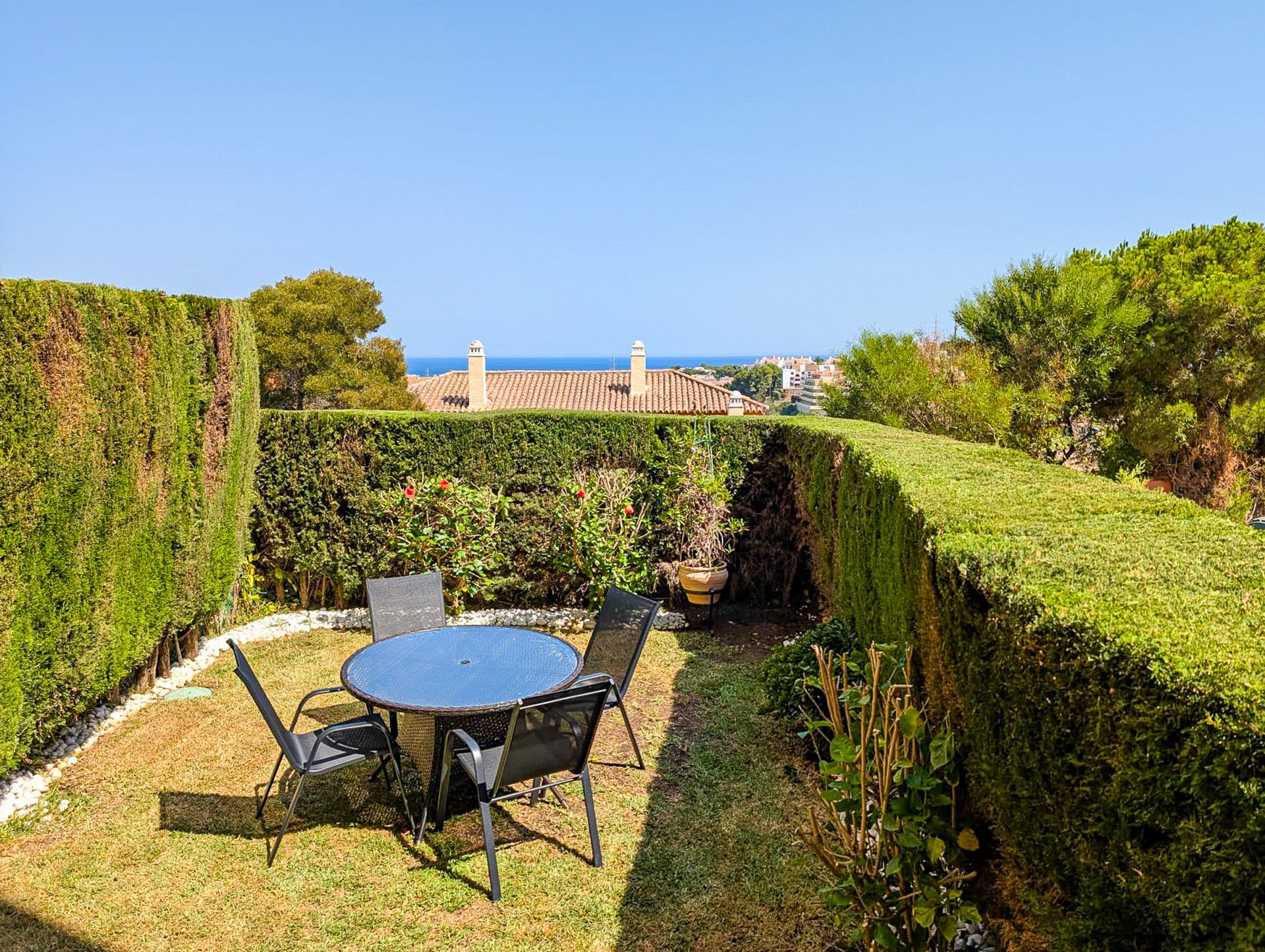 Jardí de Planta baixa en venda en Mijas amb Aire condicionat, Jardí privat i Terrassa