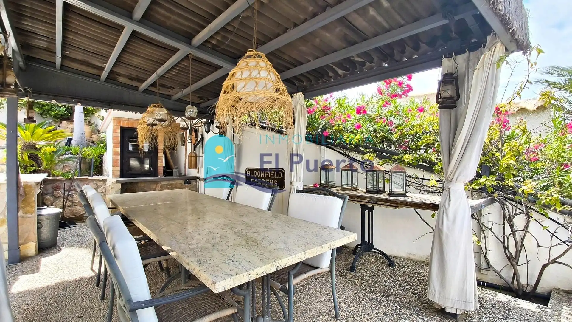 Terraza de Casa o chalet en venta en Cartagena con Aire acondicionado, Calefacción y Jardín privado