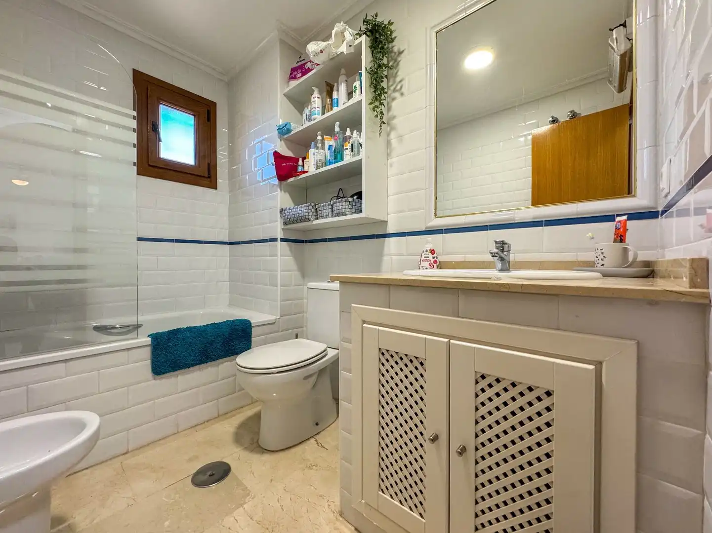 Bathroom of Detached homes for rent in Algorfa  with Air Conditioner, Heating and Private garden