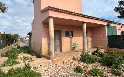 Exterior view of Single-family semi-detached for sale in Llucmajor  with Air Conditioner, Private garden and Terrace