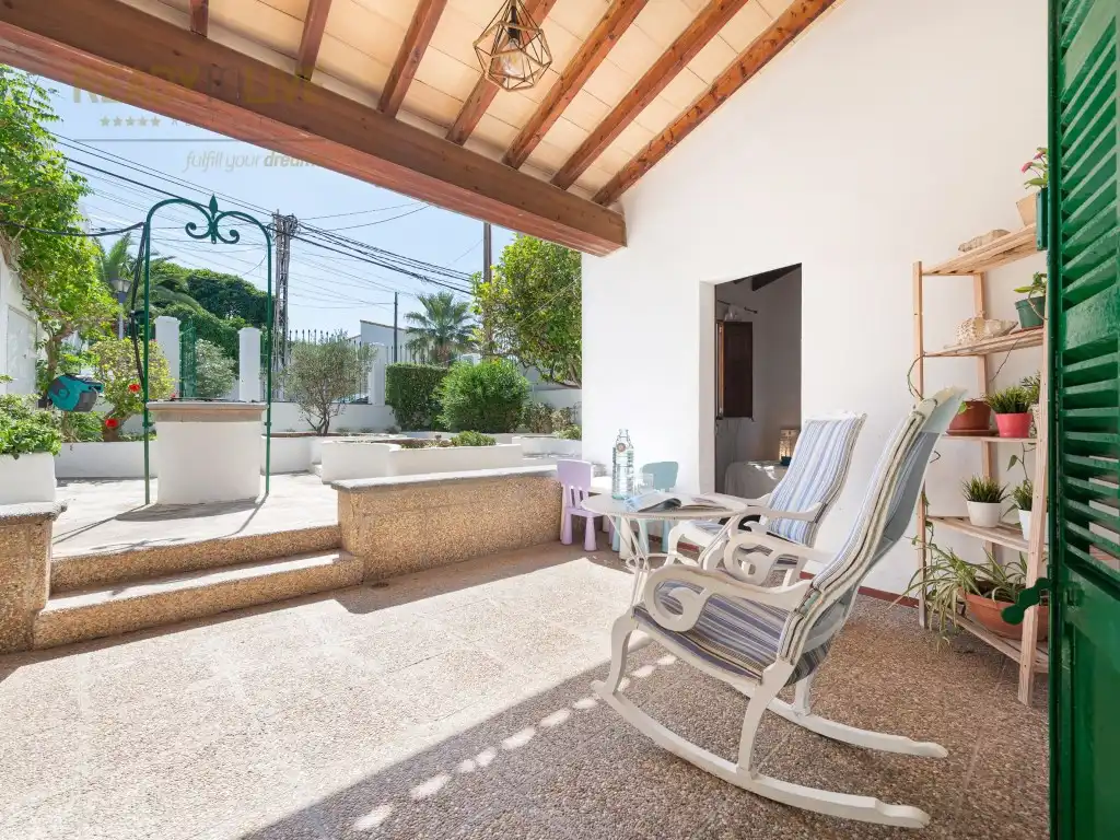 Terraza de Casa o chalet de alquiler en Alcúdia con Terraza, Amueblado y Microondas