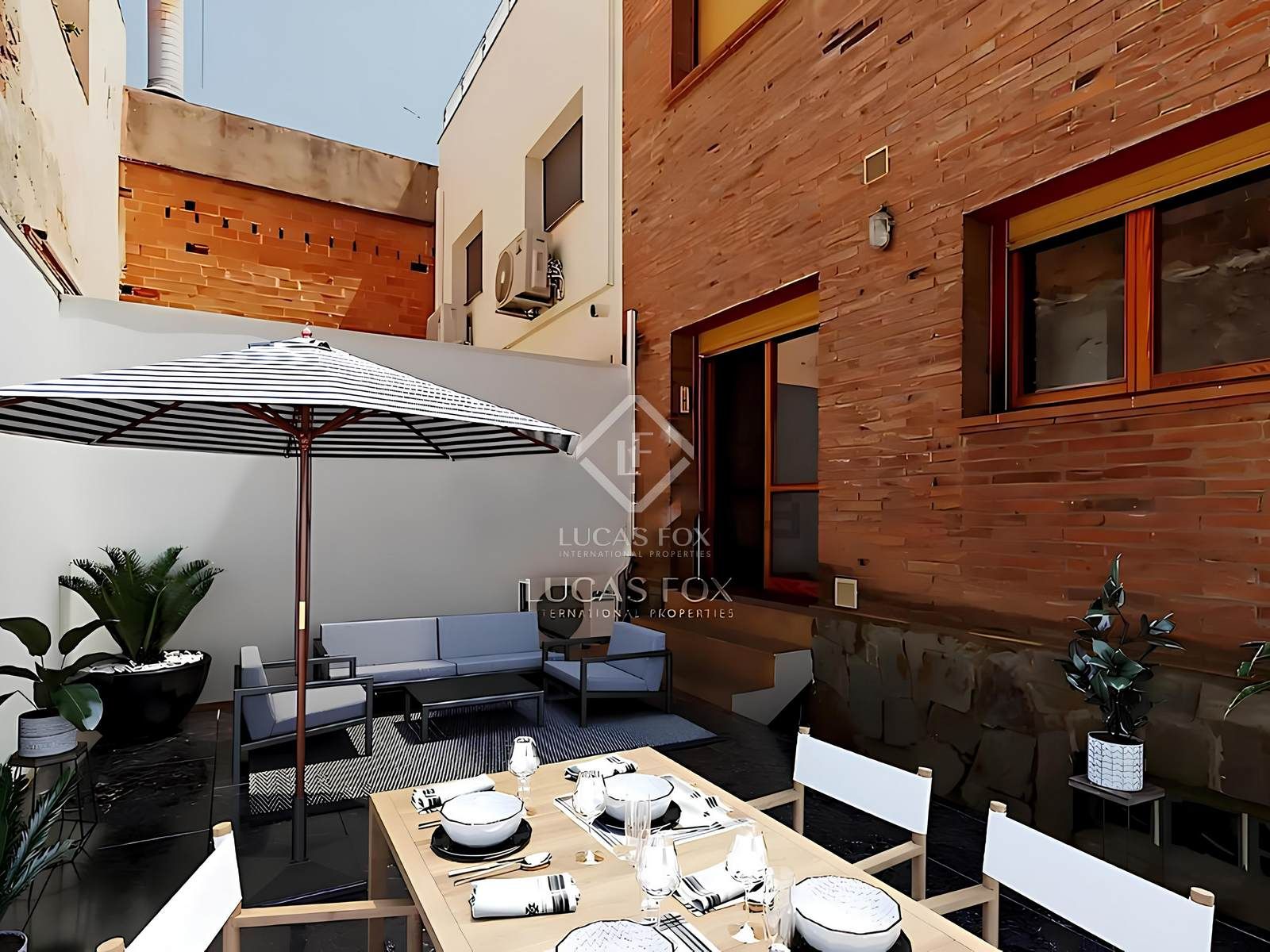 Terrace of House or chalet to rent in Esplugues de Llobregat  with Air Conditioner, Heating and Private garden