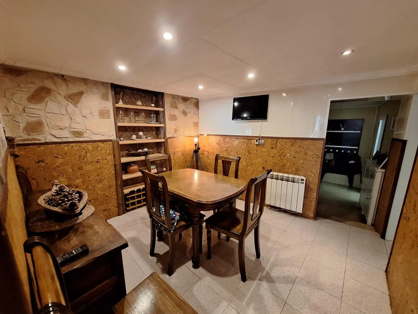 Dining room of Detached homes for sale in Castalla  with Air Conditioner, Heating and Storage room