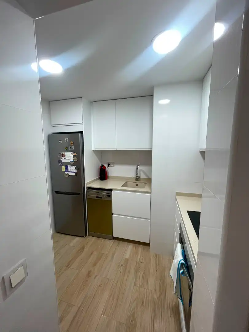 Kitchen of Flat for sale in Barcelona  with Air Conditioner, Heating and Furnished