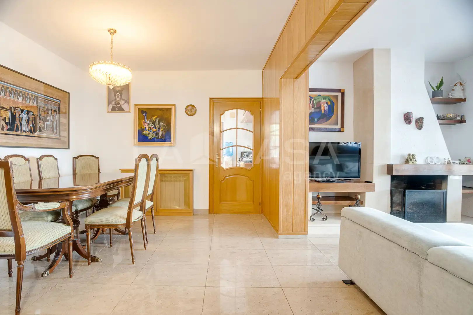 Sala d'estar de Casa o xalet en venda en Lliçà d'Amunt amb Calefacció, Terrassa i Balcó