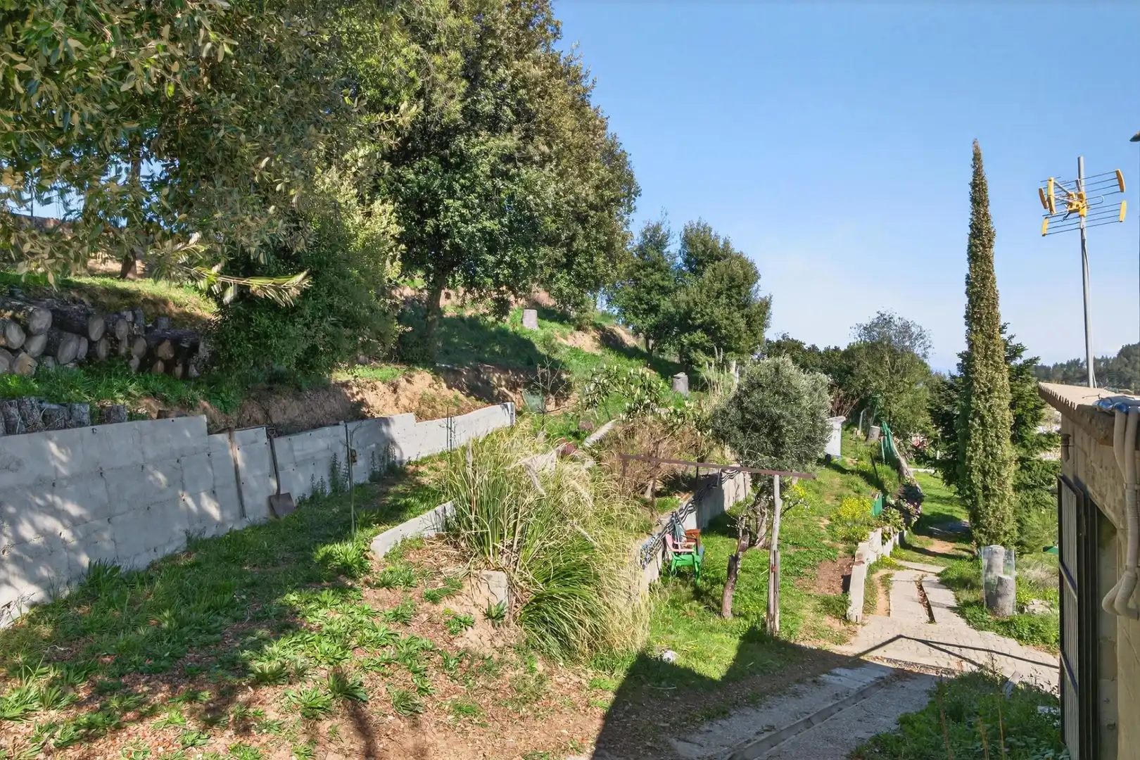 Jardín de Casa adosada en venta en Sant Hilari Sacalm con Aire acondicionado y Calefacción