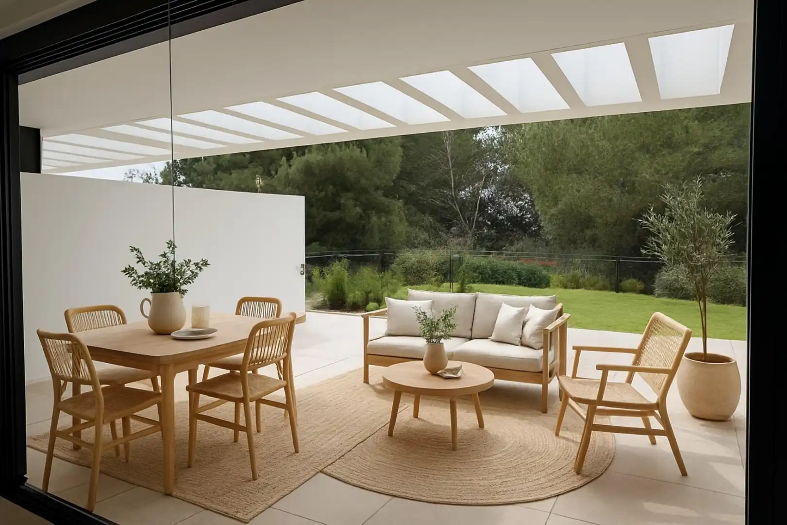 Terraza de Apartamento en venta en Marbella con Aire acondicionado, Calefacción y Jardín privado