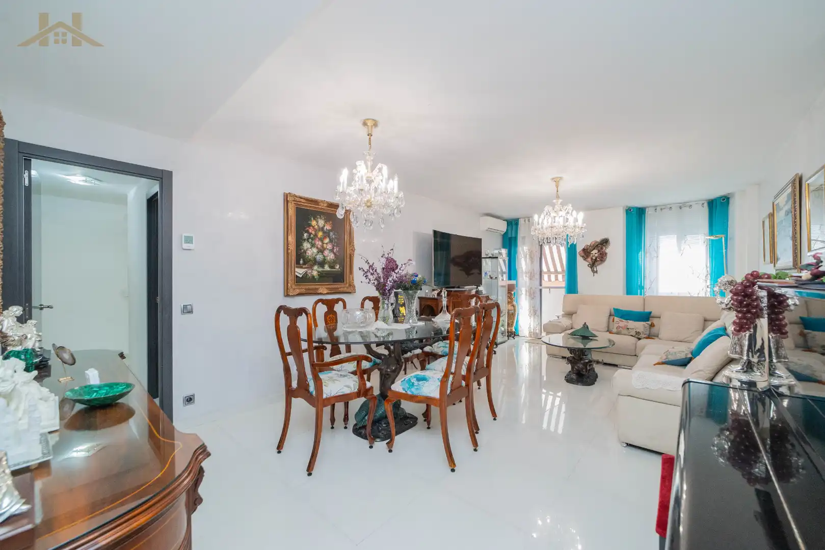 Comedor de Piso en venta en Leganés con Aire acondicionado, Balcón y Piscina comunitaria