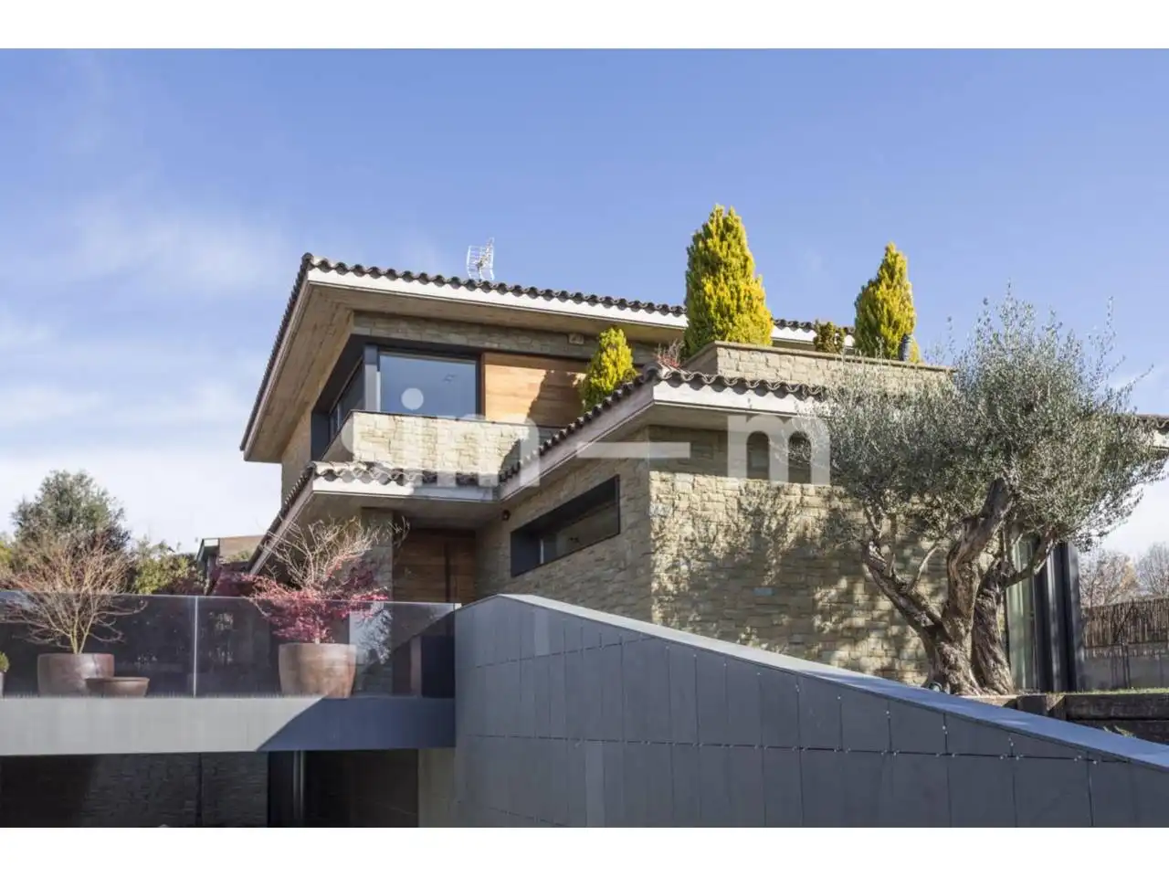 Vista exterior de Casa o chalet en venta en Sant Julià de Vilatorta con Aire acondicionado, Calefacción y Jardín privado