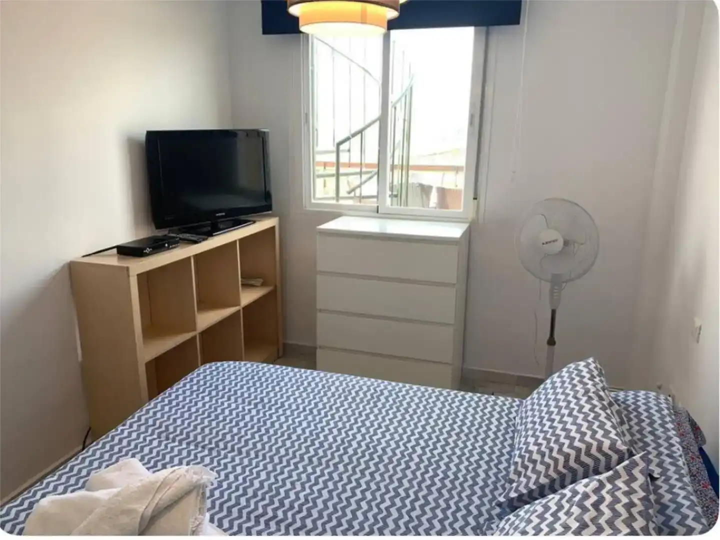Bedroom of Flat for sale in Casares  with Air Conditioner and Balcony