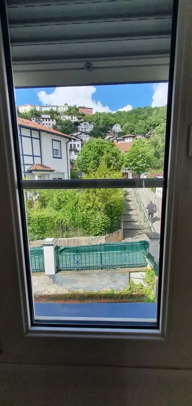 Terrassa de Casa adosada en venda en Bilbao  amb Aire condicionat, Calefacció i Jardí privat