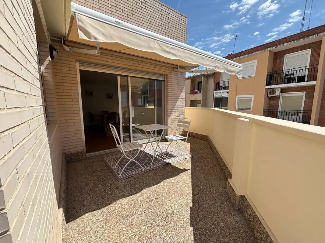 Terrasse von Dachboden zur Miete in Zaragoza