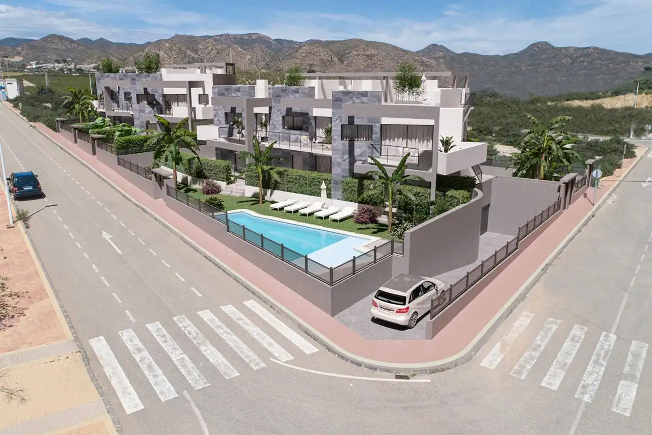 Apartament amb piscina en venda a Puerto de Mazarrón, imagen 3