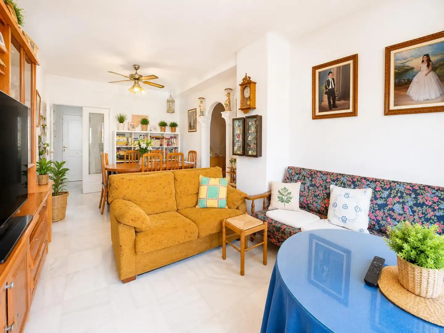 Wohnzimmer von Wohnung zum Verkauf in Marbella mit Terrasse und Gemeinschaftspool