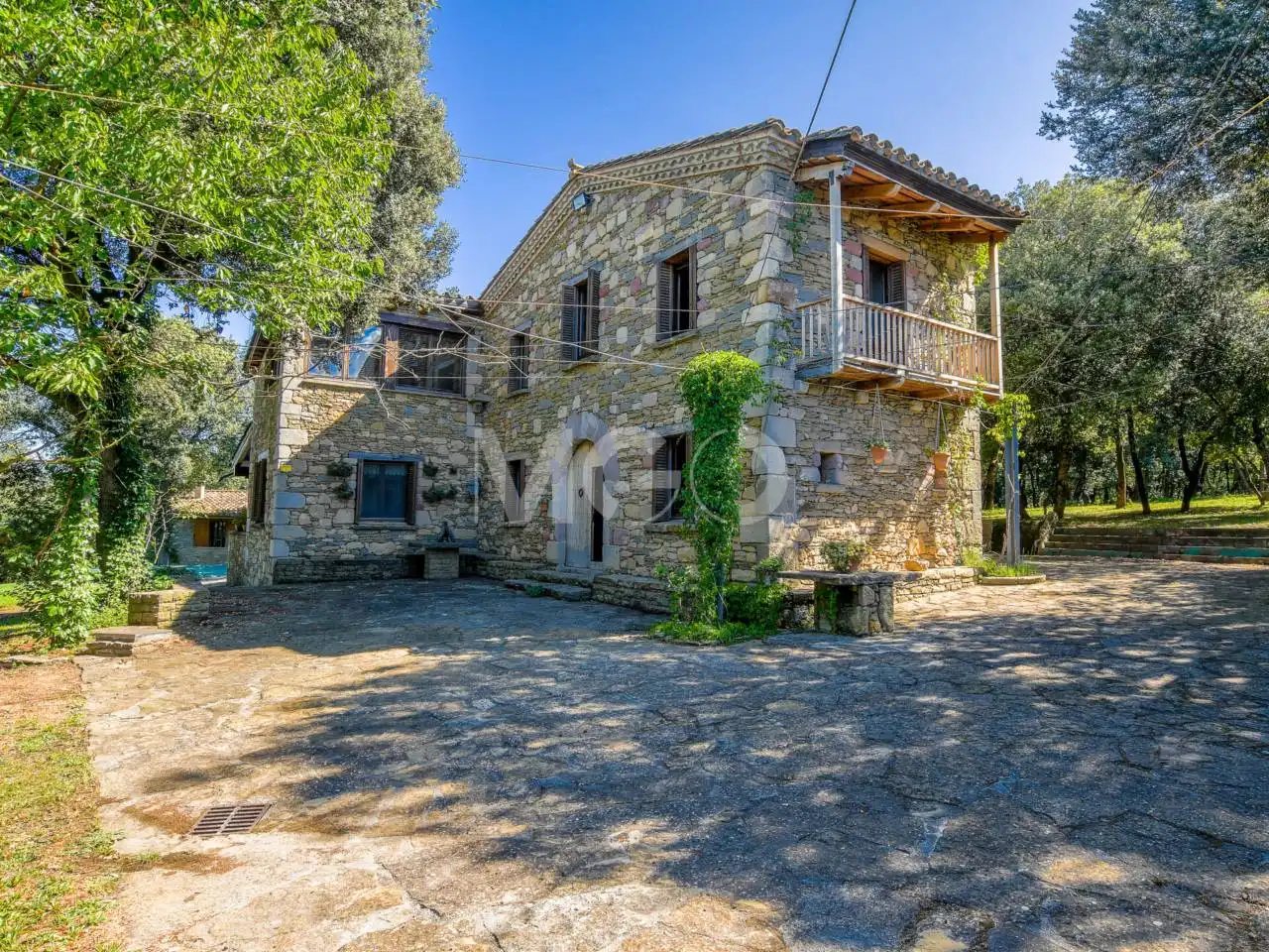 Außenansicht von Country house zum Verkauf in Sant Julià de Vilatorta mit Heizung, Privatgarten und Terrasse