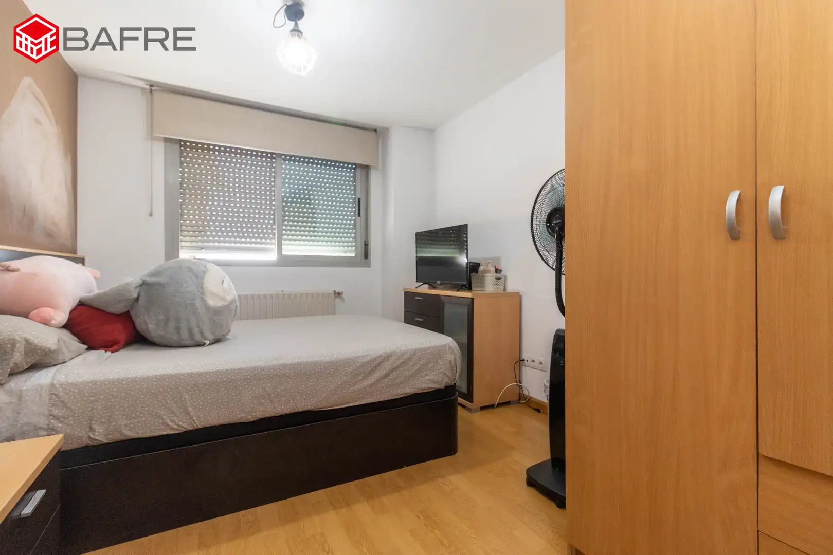 Bedroom of Flat for sale in Madrid  with Heating, Private garden and Storage room