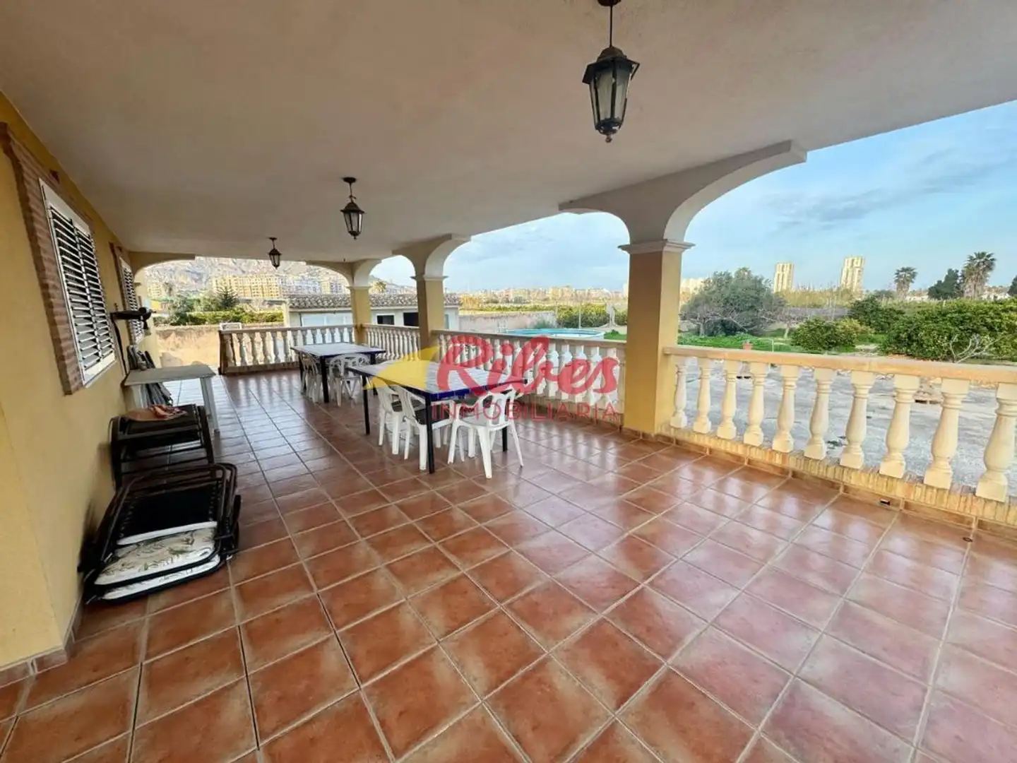 Terrassa de Casa o xalet en venda en Cullera amb Aire condicionat, Jardí privat i Terrassa